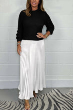 Load image into Gallery viewer, Women's solid color Long Sleeve Jumper &amp; Pleated Bottom Dress Fashion Trends