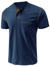 Load image into Gallery viewer, Men's Fashion Cotton Short Sleeve Polo Shirt