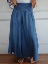 Load image into Gallery viewer, Women's Cotton Wide Leg Pants