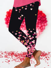Load image into Gallery viewer, Women's Clothing Heart Print Skinny Leggings