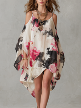 Load image into Gallery viewer, Airy Printed Mini Dress