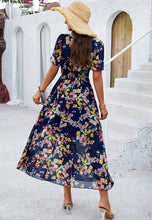 Load image into Gallery viewer, Floral Tummy-Covering Flattering Dress