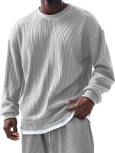 Load image into Gallery viewer, Men's Casual Solid Color Pit Long Sleeve T-Shirt