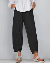 Load image into Gallery viewer, Solid Color Elastic Waist Casual Pants For Women
