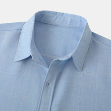 Load image into Gallery viewer, Men's Casual Cotton And Linen Solid Color Short-sleeved Shirts
