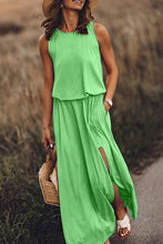 Load image into Gallery viewer, Giselle Loose Fit Slit Maxi Dress