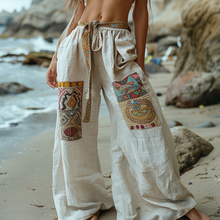Load image into Gallery viewer, Resort Bohemian Style Loose Bohemia Style Trousers