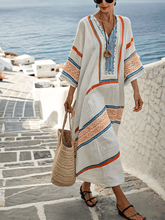 Load image into Gallery viewer, Women'S Loose Striped Print Dress