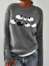 Load image into Gallery viewer, Fuzzy Sheep Fleece Knit Cozy Sweater