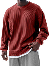 Load image into Gallery viewer, Men's Casual Solid Color Pit Long Sleeve T-Shirt