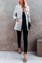 Load image into Gallery viewer, Tayshia Pocketed Casual Solid Color Coats