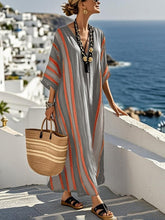 Load image into Gallery viewer, Women'S Contrast Striped Dress
