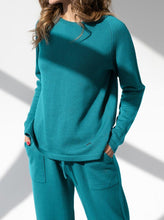 Load image into Gallery viewer, Women&#39;s 2 piece Knit loungewear set with joggers pants