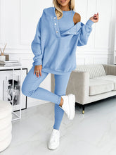 Load image into Gallery viewer, Hooded Casual and Comfortable Sweatshirt Suit