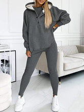 Load image into Gallery viewer, Hooded Casual and Comfortable Sweatshirt Suit