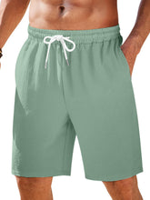Load image into Gallery viewer, Men's Hawaiian Beach Solid Color Comfortable Solid Color Shorts