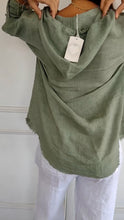 Load image into Gallery viewer, Casual Cotton and Linen Hoodie