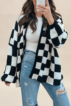 Load image into Gallery viewer, Casual Plaid Contrast Cardigan Collar Outerwear(3 Colors)