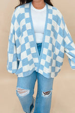 Load image into Gallery viewer, Casual Plaid Contrast Cardigan Collar Outerwear(3 Colors)