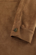 Load image into Gallery viewer, Casual Street Solid Color Pocket Buttons Turndown Collar Outerwear