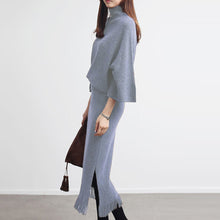 Load image into Gallery viewer, Fashion Sweater All-Match Two-Piece Set