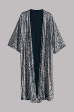 Load image into Gallery viewer, Disco Glamour Sequin Bell Sleeve Kimono