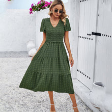 Load image into Gallery viewer, Flattering Polka Dot Dress