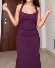 Load image into Gallery viewer, Sexy Backless Bow Dress