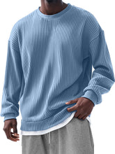 Load image into Gallery viewer, Men's Casual Solid Color Pit Long Sleeve T-Shirt