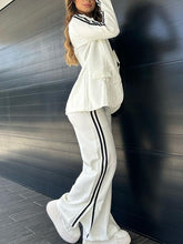 Load image into Gallery viewer, Women's Lapel Casual Commuter Suit Two Piece Suit