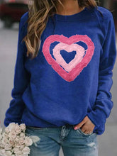 Load image into Gallery viewer, Women's Valentine's Day Printed Long Sleeve Sweatshirt