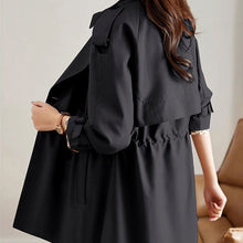 Load image into Gallery viewer, Women's Slimming Mid-Length Reversible Trench Coat
