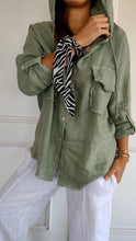 Load image into Gallery viewer, Casual Cotton and Linen Hoodie