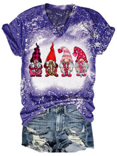 Load image into Gallery viewer, Women's Gnome Print Valentine's T-Shirt