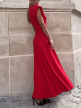 Load image into Gallery viewer, Chic slim fit dress with flying sleeves