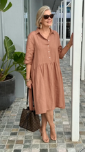 Load image into Gallery viewer, 2024 Spring New Women&#39;s Cotton linen casual dress