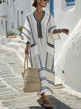 Load image into Gallery viewer, Ladies Loose Striped Dress
