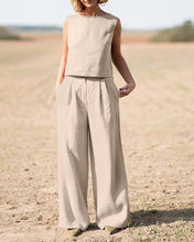 Load image into Gallery viewer, Vintage Linen Casual Loose Cotton Suit