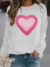 Load image into Gallery viewer, Women's Valentine's Day Printed Long Sleeve Sweatshirt