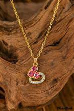 Load image into Gallery viewer, love heart pendant necklace