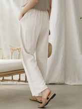 Load image into Gallery viewer, Women&#39;s Pure Color Casual Cotton Pants