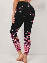 Load image into Gallery viewer, Women's Clothing Heart Print Skinny Leggings