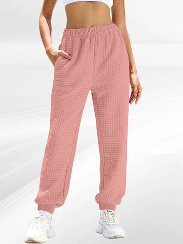 Women's Sports Waffle Casual Pants