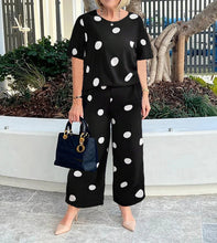 Load image into Gallery viewer, Classic Polka Dot Two-Piece Pantsuit