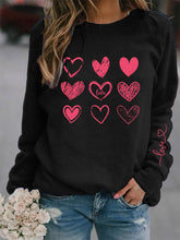 Load image into Gallery viewer, Women's Valentine's Day Nine Palaces Love Heart Casual Sweatshirt