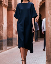 Load image into Gallery viewer, Women's Elegant Solid Color Loose Dress