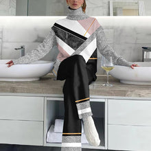 Load image into Gallery viewer, Chic flashing casual two-piece set