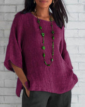 Load image into Gallery viewer, Women&#39;s Casual Summer Linen Shirts Tops