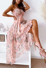 Load image into Gallery viewer, Pier and Dear Floral High Low Midi Dress