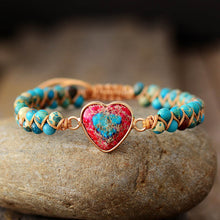 Load image into Gallery viewer, Passionate Heart Jasper Bracelet
